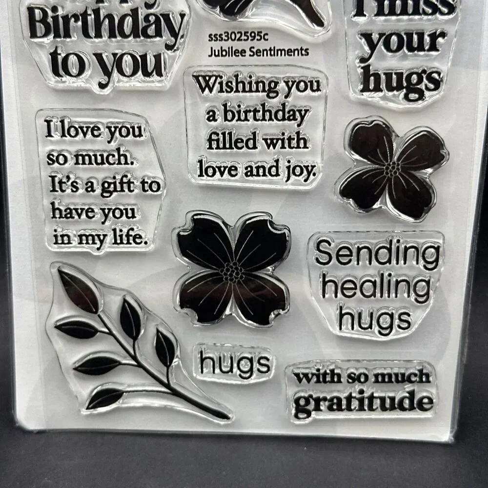 NEW Simon Says Stamp Jubilee Sentiments set SSS302595c Stamptember